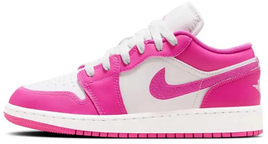 Air Jordan 1 Low 'Fire Pink' (GS) maat 37.5.