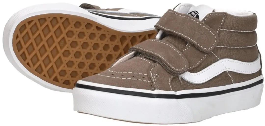 Vans UY SK8-Mid Klittenband Sneakers - Cognac - afbeelding 6 van 6
