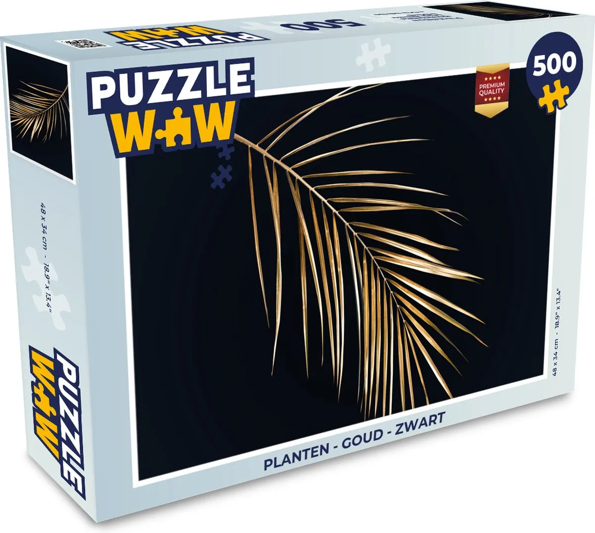 PuzzleWow Planten Puzzel 500 Stuks - Multicolor