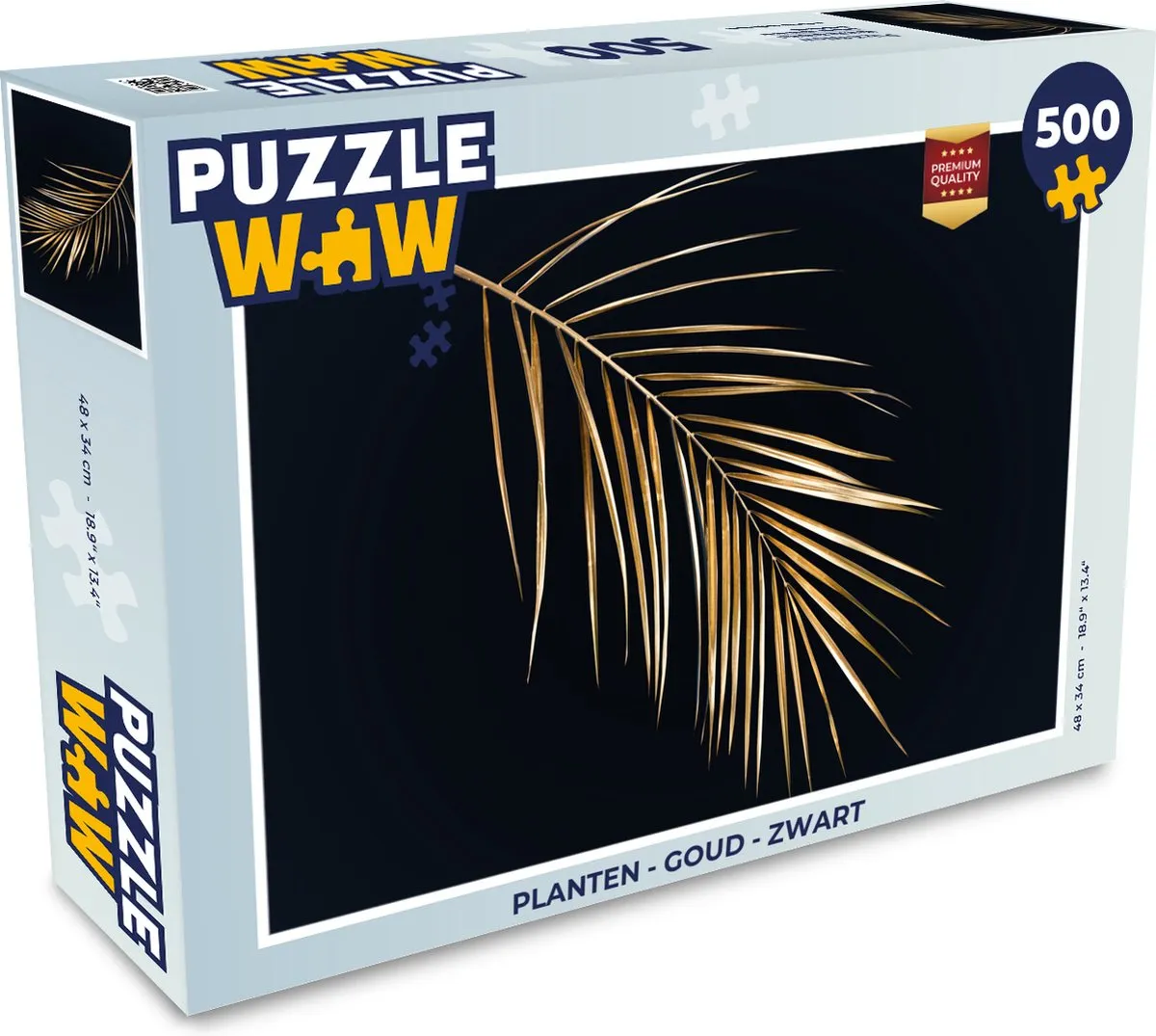 PuzzleWow Planten Puzzel 500 Stuks - Multicolor