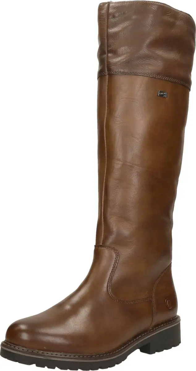 Remonte R6581 Lange Laarzen - Cognac - Maat 36