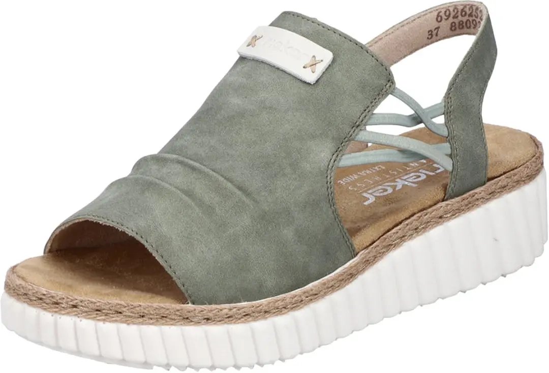 Nabukino-sandalen met elastiek