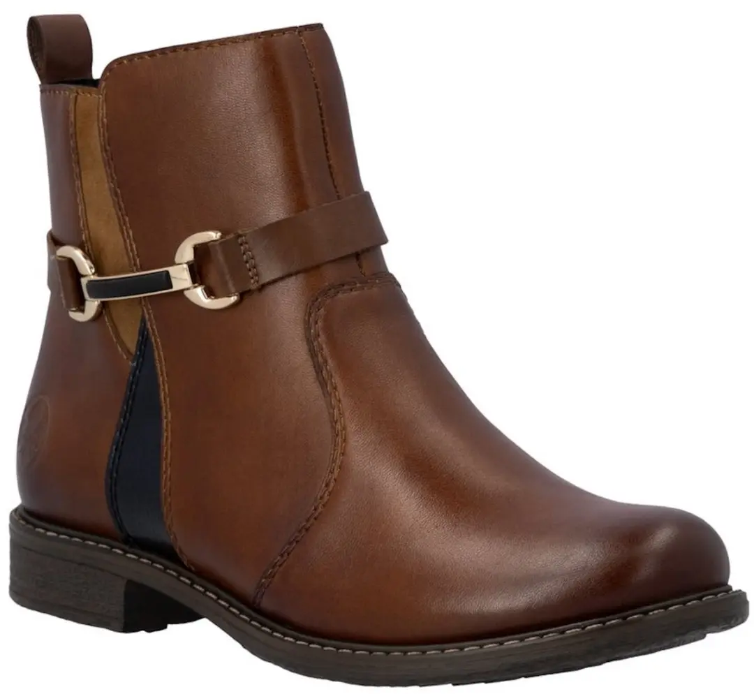 Rieker 74856-22 Enkellaars Dames - Bruin - afbeelding 3 van 6