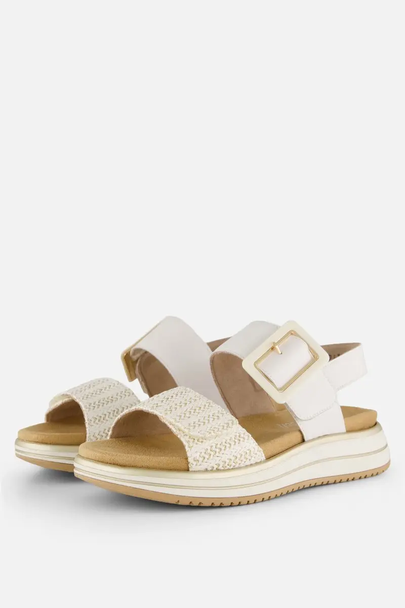 Remonte Sandalen wit Synthetisch