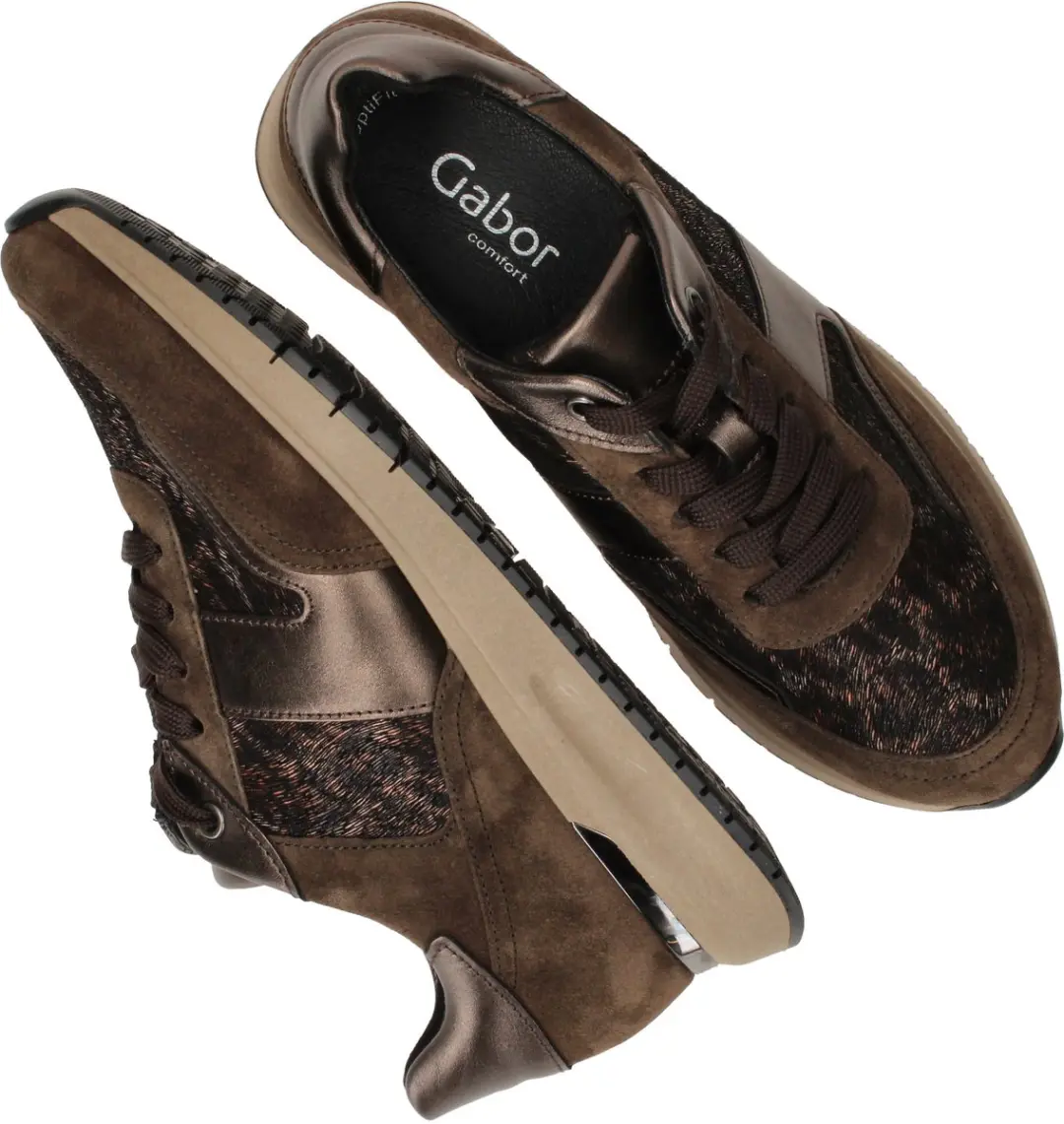 Gabor Sneakers 108237 - Bruin Suede - afbeelding 6 van 6