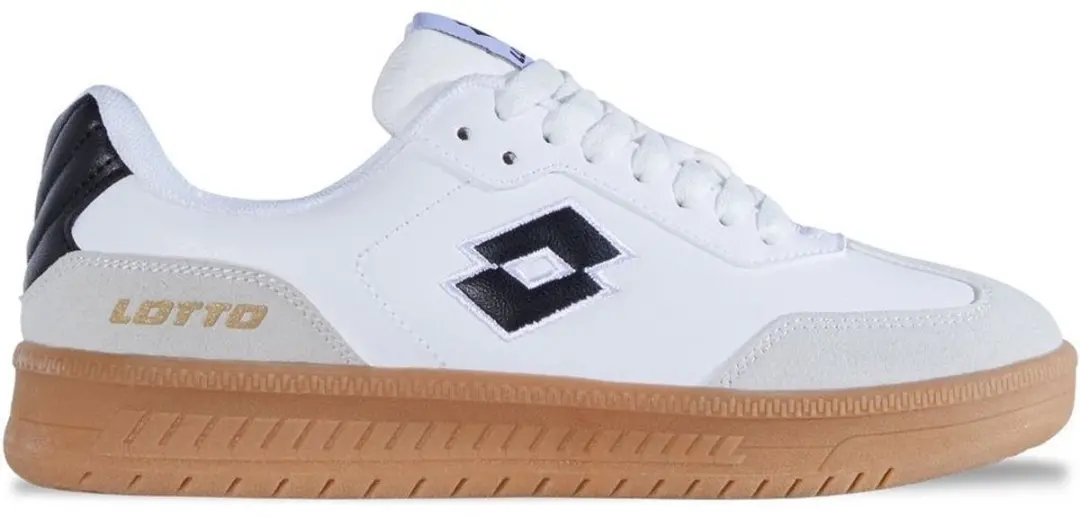 Lotto Sneaker Makera 2401070U - 46 - Wit/Zwart - afbeelding 2 van 6