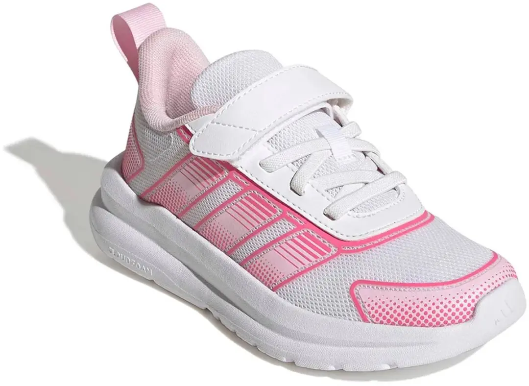 Adidas Tensaur Run 4.0 Gymnastiekschenen - 31.5 - Wit/Rosa - afbeelding 2 van 6
