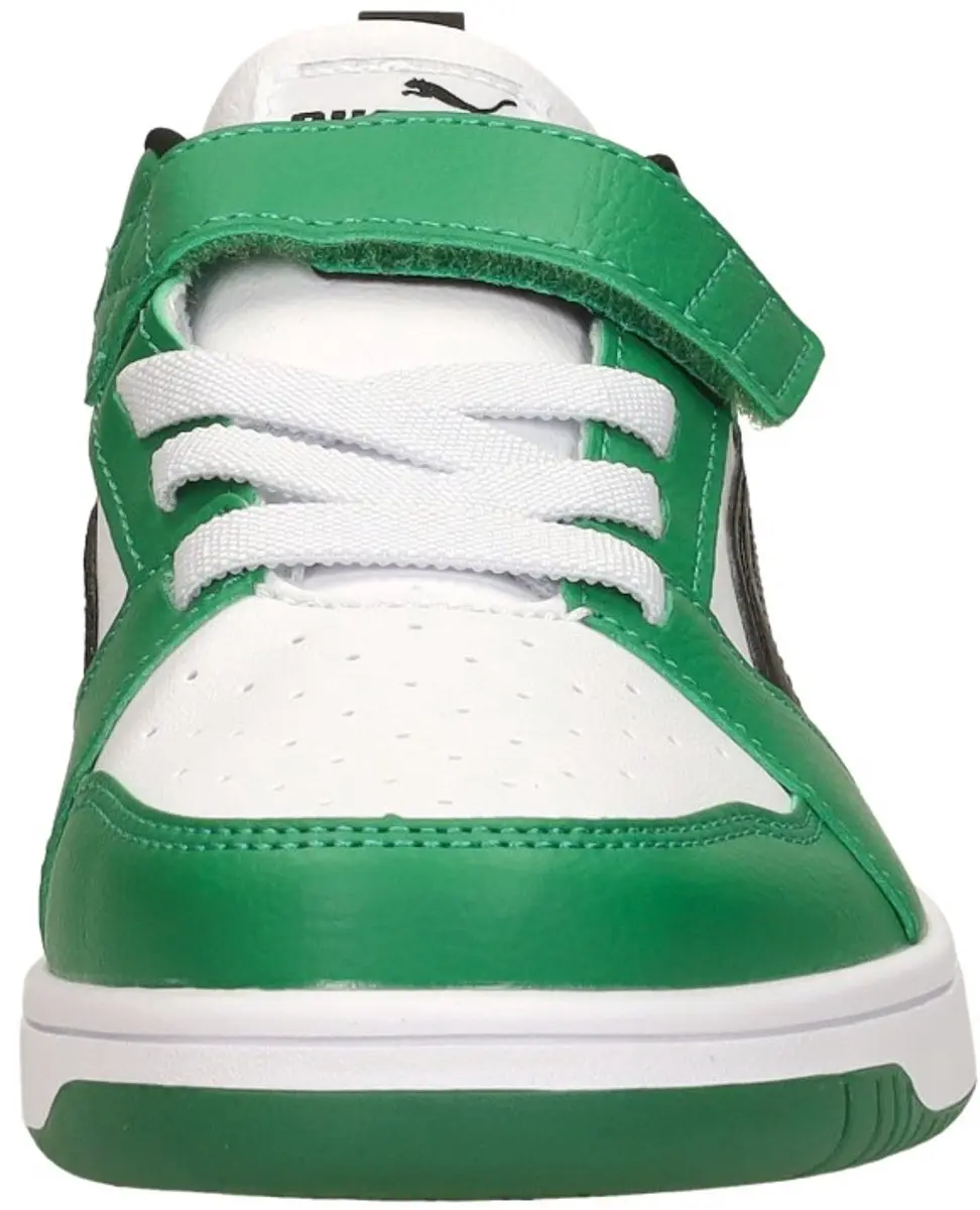 PUMA Puma Rebound V6 Lo AC+ PS Unisex Sneakers - PUMA White-PUMA Black-Archive Green - afbeelding 3 van 6
