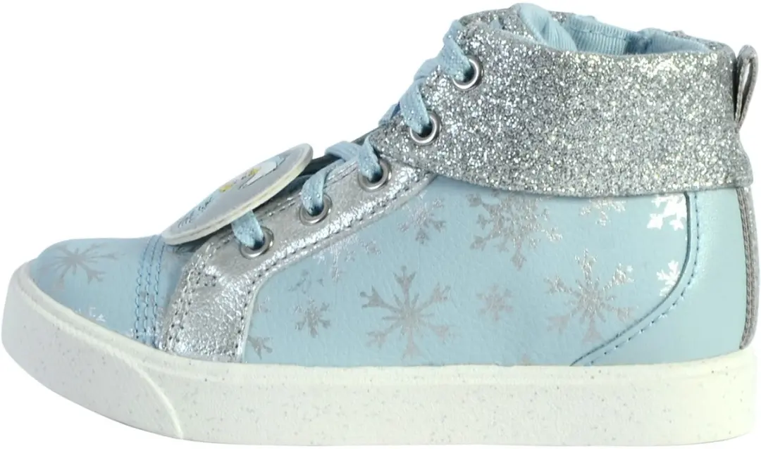 Hoge leren sneakers voor kinderen: City Ice