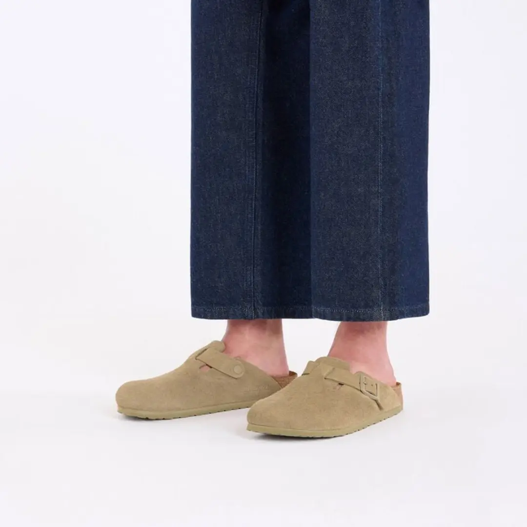 BIRKENSTOCK BOSTON FADED KHAKI -37(4061418815309)