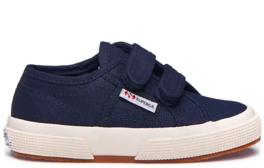 Superga Cotjstrap Classic S0003E0 - Donkerblauw 25 - afbeelding 2 van 2