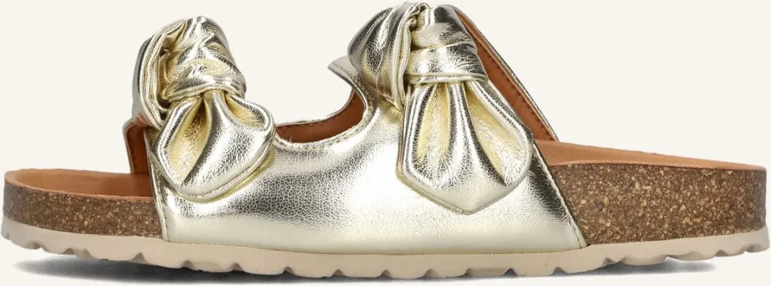 Verbenas Rain Lame Slippers Goud - Maat 38