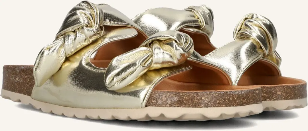 Verbenas Rain Lame Slippers Goud - Maat 38 - afbeelding 6 van 6