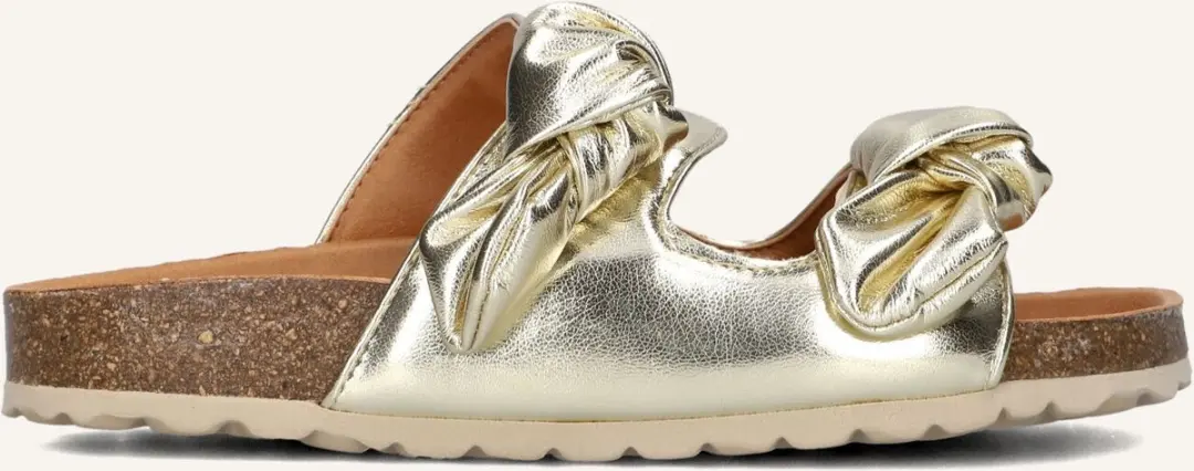 Verbenas Rain Lame Slippers Goud - Maat 38