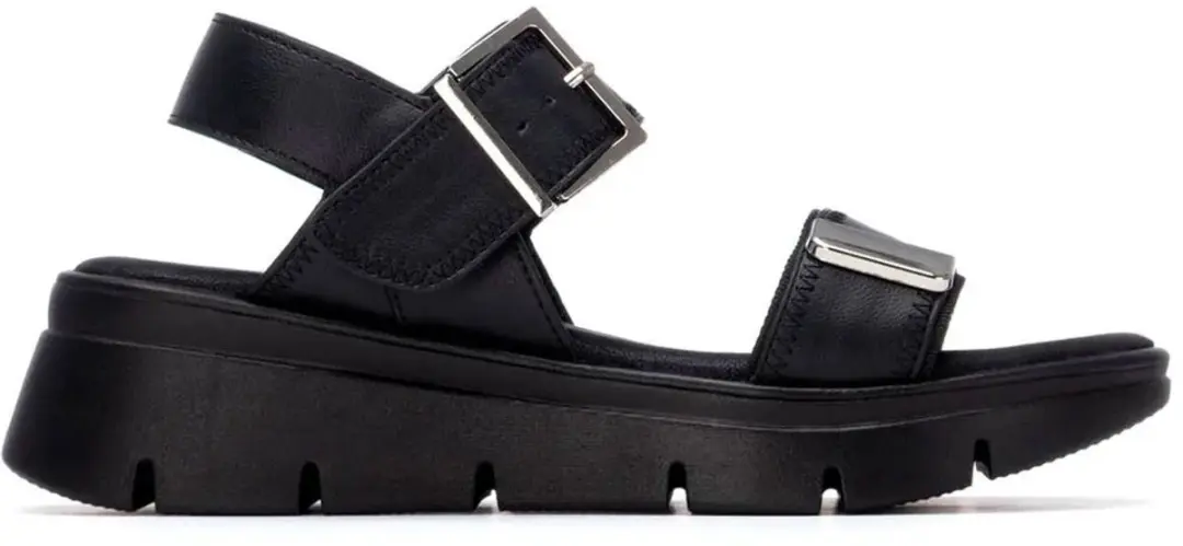 Refresh 175161 Wedgesandalen Zwart EU 38 Vrouw