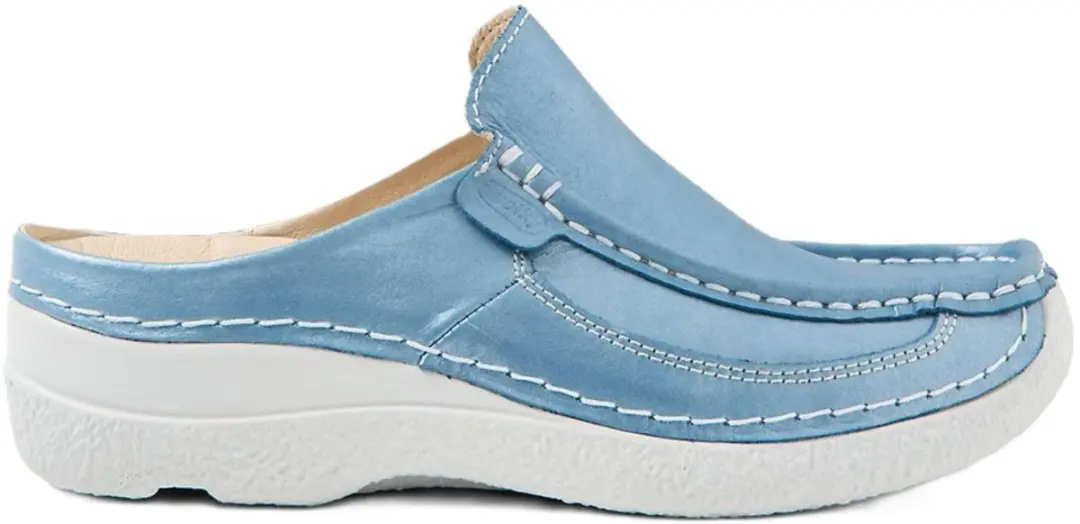 Wolky Roll Slide 0620261 Slippers - Ocean Blue - afbeelding 4 van 6