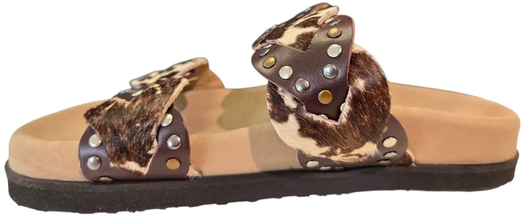 Maruti Evie Hairon Cow D04 Slippers - Dames - 37
