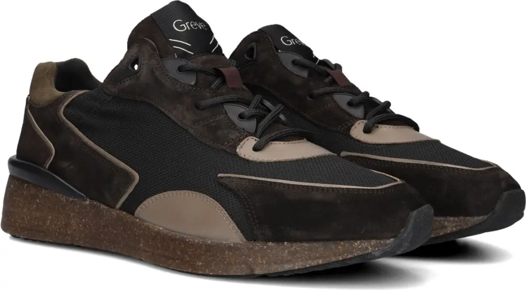 Greve Walker H 7285 Sneakers Heren - Bruin - Maat 41