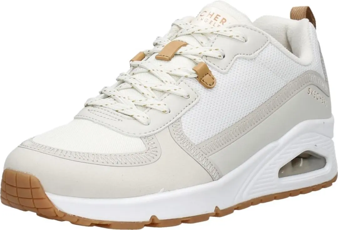 Skechers Uno Layover Dames Sneakers - Wit