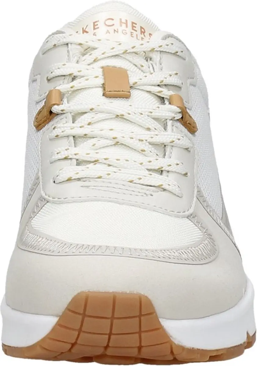 Skechers Uno Layover Dames Sneakers - Wit