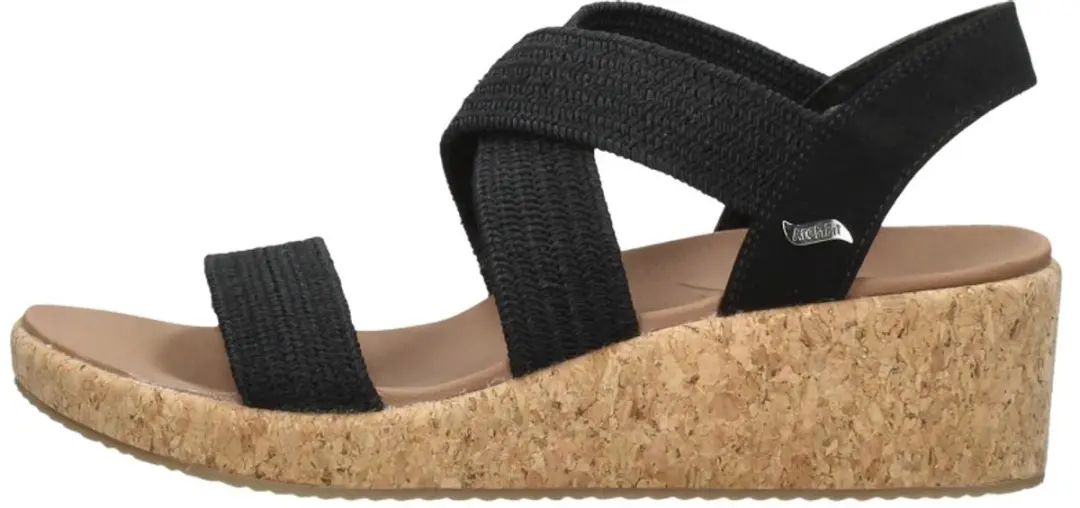 Skechers Arch Fit Beverlee - Love Stay - Dames Sandalen - Zwart - afbeelding 2 van 6