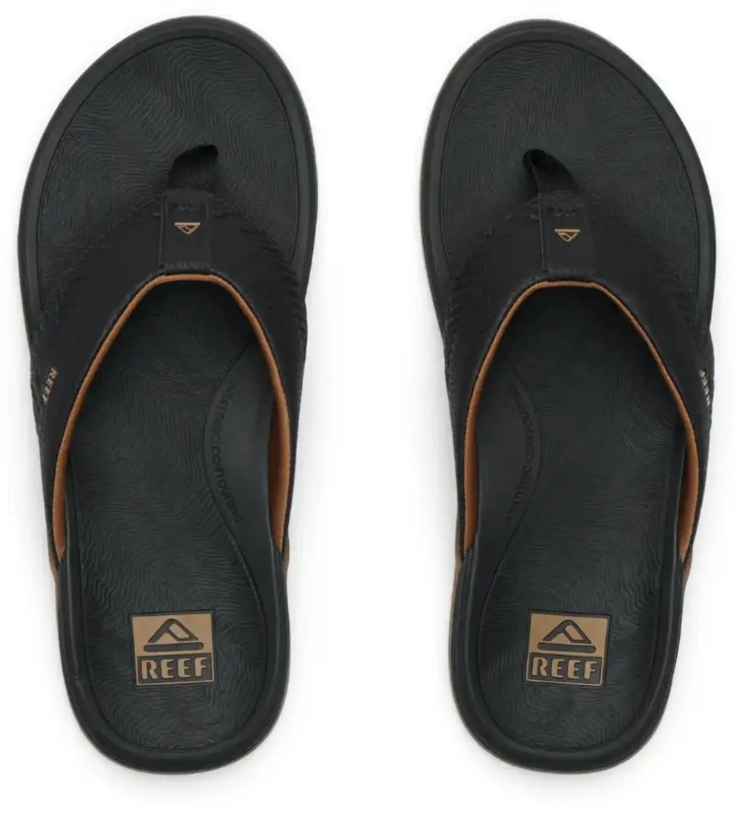 Reef Offshore Teenslippers CJ9058 - 44 - Zwart/Bruin - afbeelding 3 van 6
