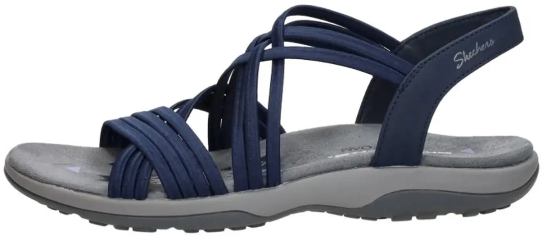 Skechers Reggae Slim Sunnyside Sandalen - Blauw Maat 41