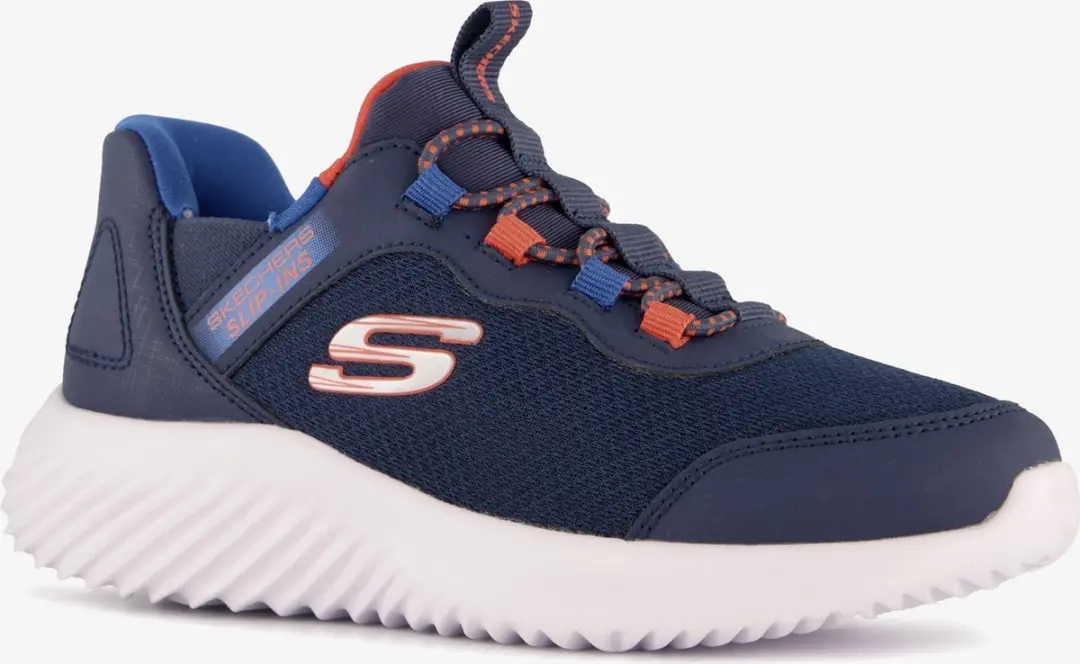 Skechers Slip-ins Bounder kinder sneakers blauw
