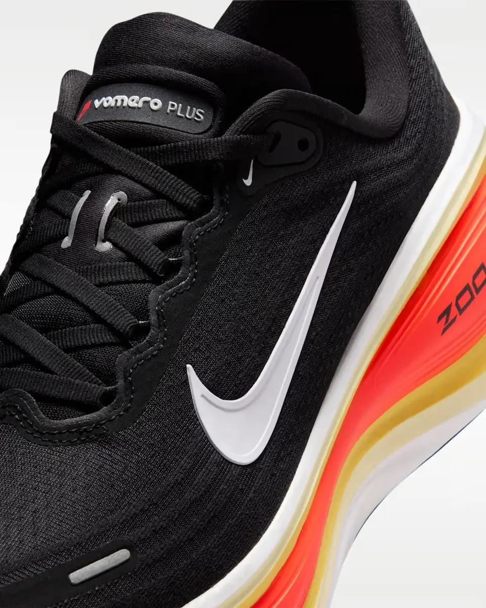 Nike Vomero Plus HV8150-009 Heren Hardloopschoenen - Zwart - afbeelding 6 van 6