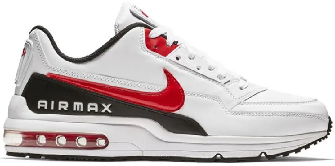 Nike Air Max LTD 3 Heren Sneakers - 47.5 - Wit/Rood/Zwart