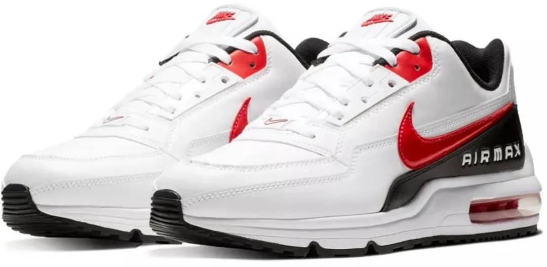 Nike Air Max LTD 3 Heren Sneakers - 47.5 - Wit/Rood/Zwart