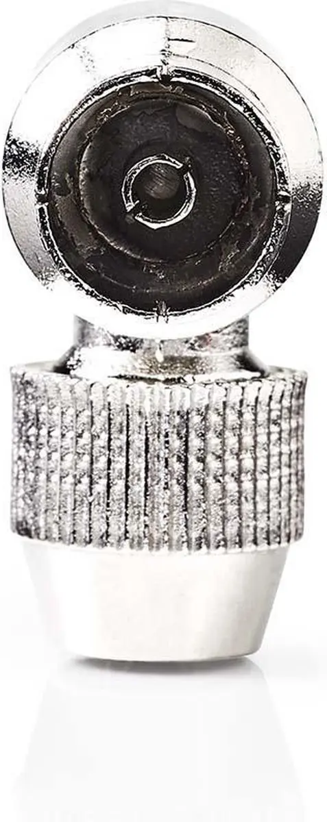 Nedis IEC Coax Connector Gehoekt Female 75 Ohm - 2 Stuks - afbeelding 4 van 6