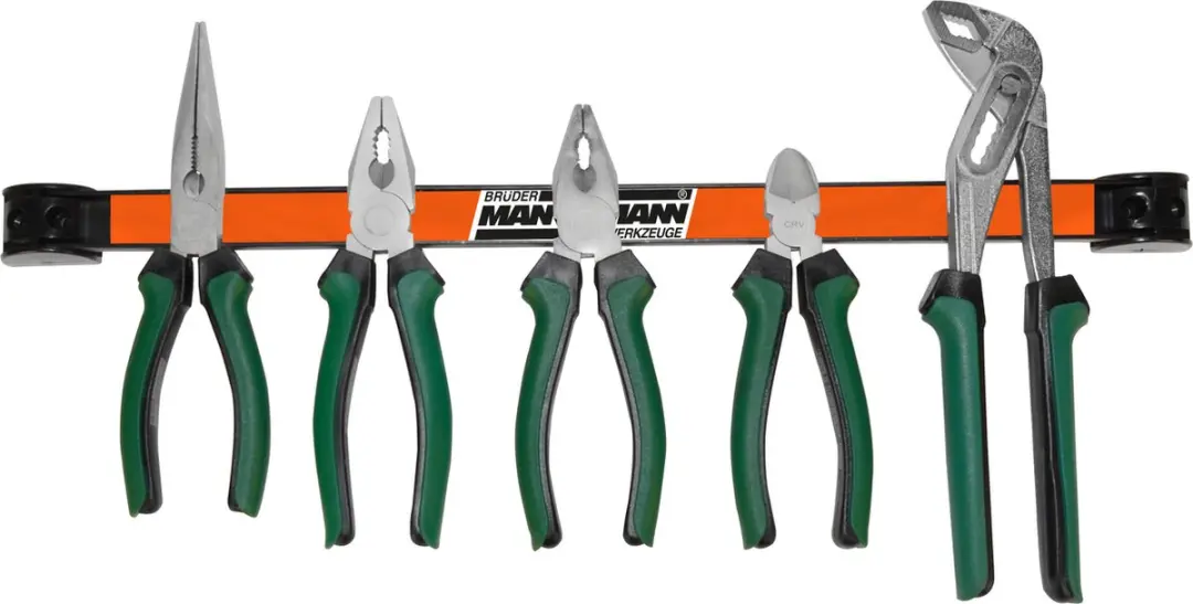Brüder Mannesmann Magnetisch Gereedschapshouder Rood/Zwart - afbeelding 2 van 2