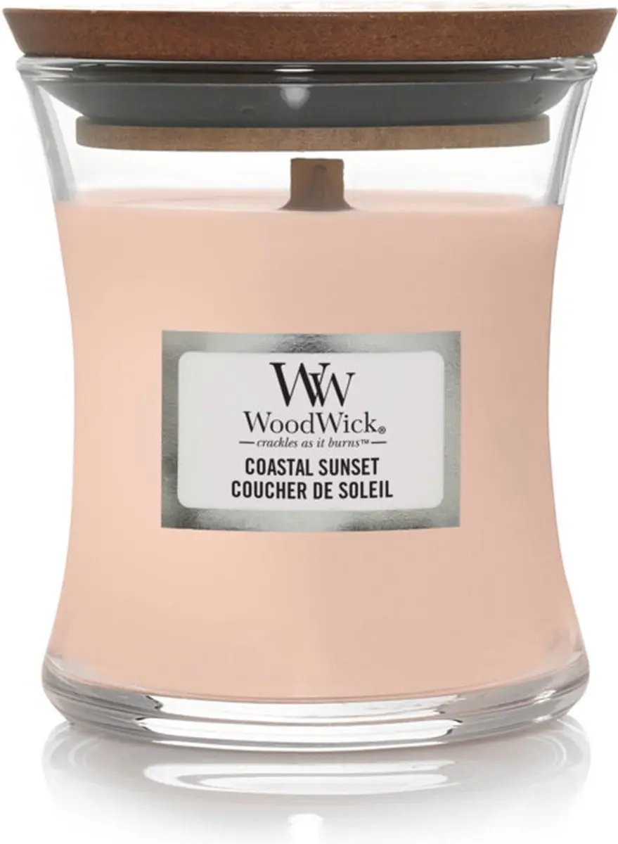 Woodwick Coastal Sunset Mini Geurkaars