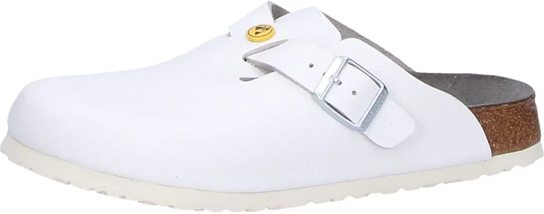 Birkenstock Dames Boston ESD Muil 54263 - Wit