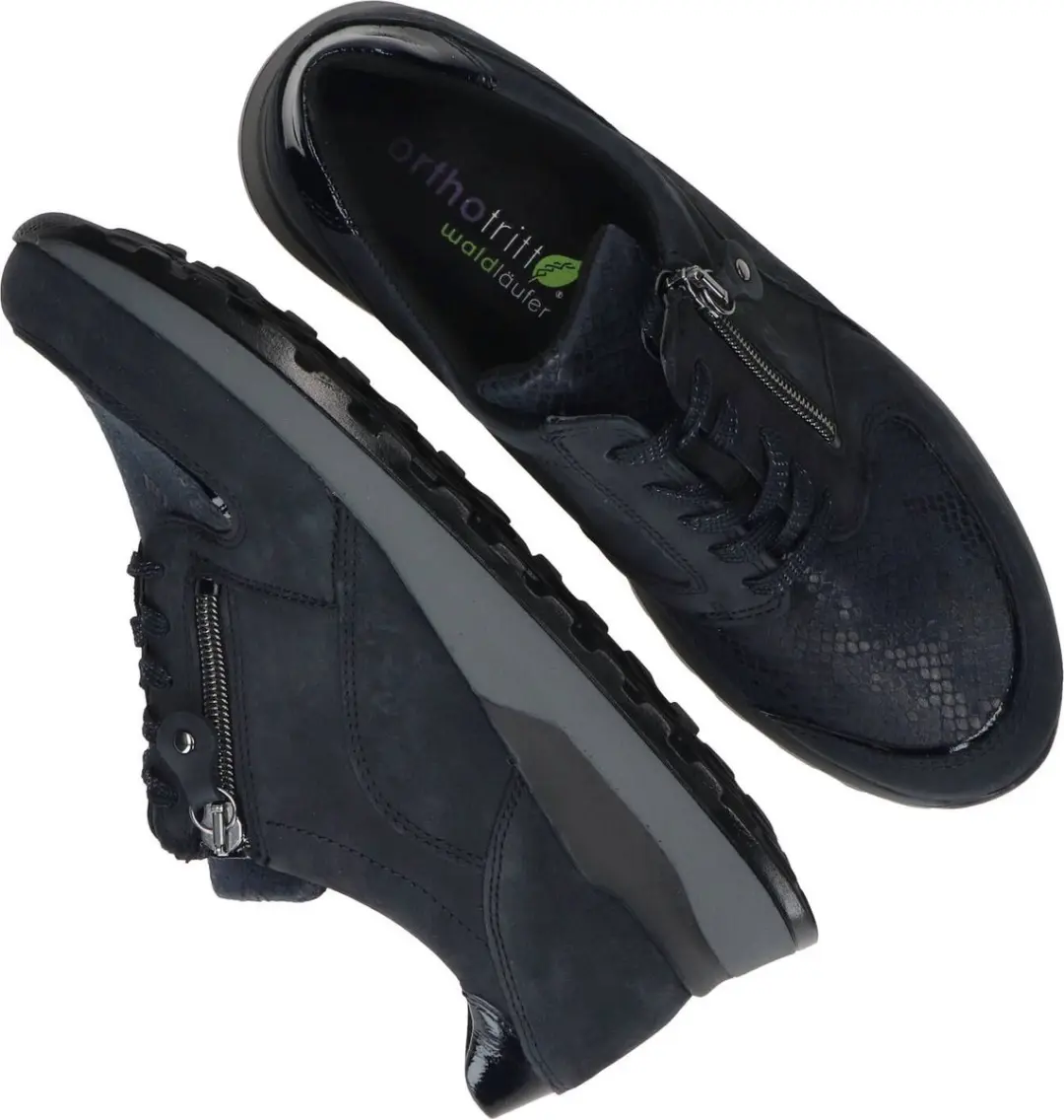 Wäldlaufer Orthotritt Sneaker H64007 - Donkerblauw