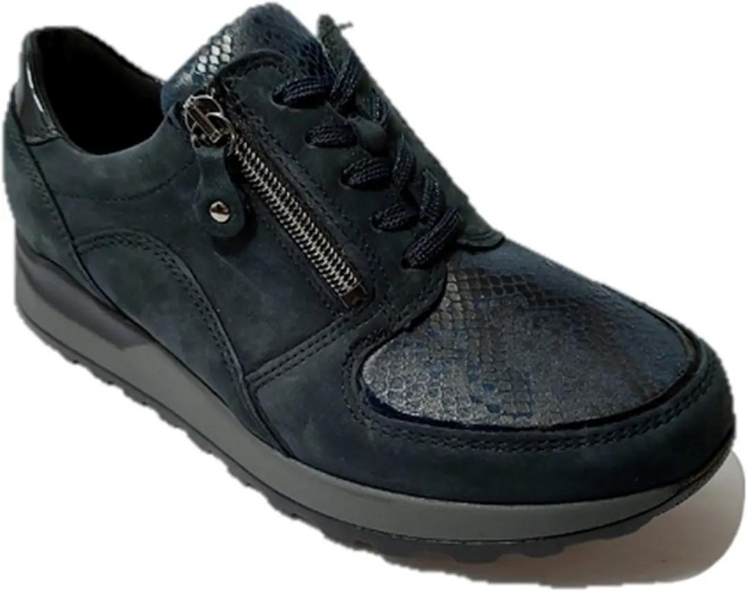 Wäldlaufer Orthotritt Sneaker H64007 - Donkerblauw