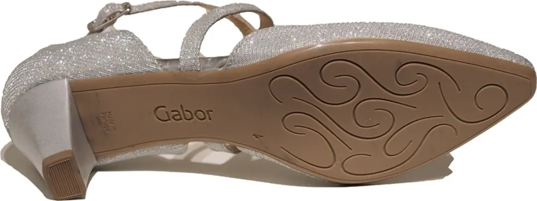 Gabor Pumps - Zilver - Maat 41.5