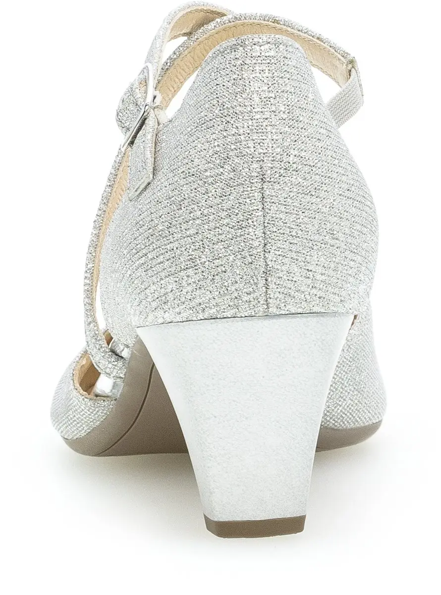 Gabor Pumps - Zilver - Maat 41.5