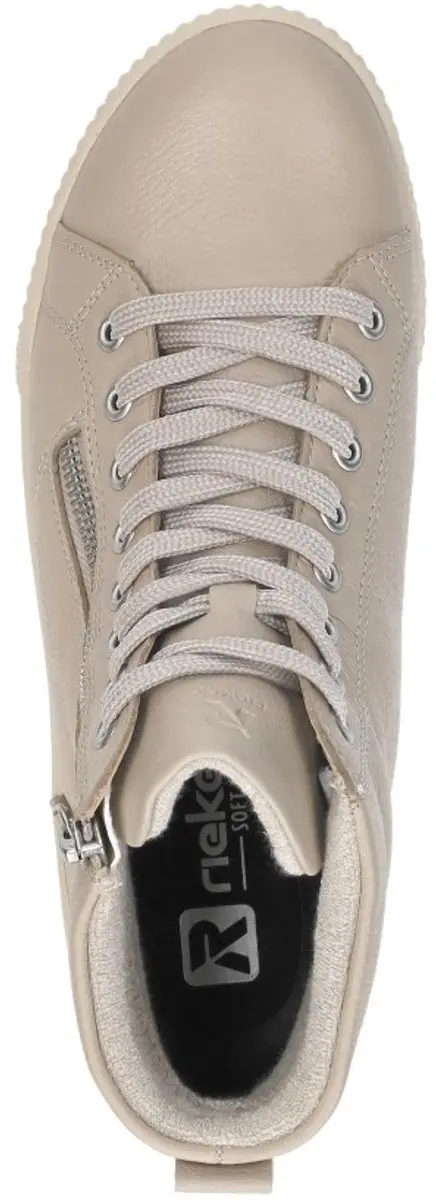 Rieker Revolution Veterschoenen W0164-60 - Beige - Maat 41