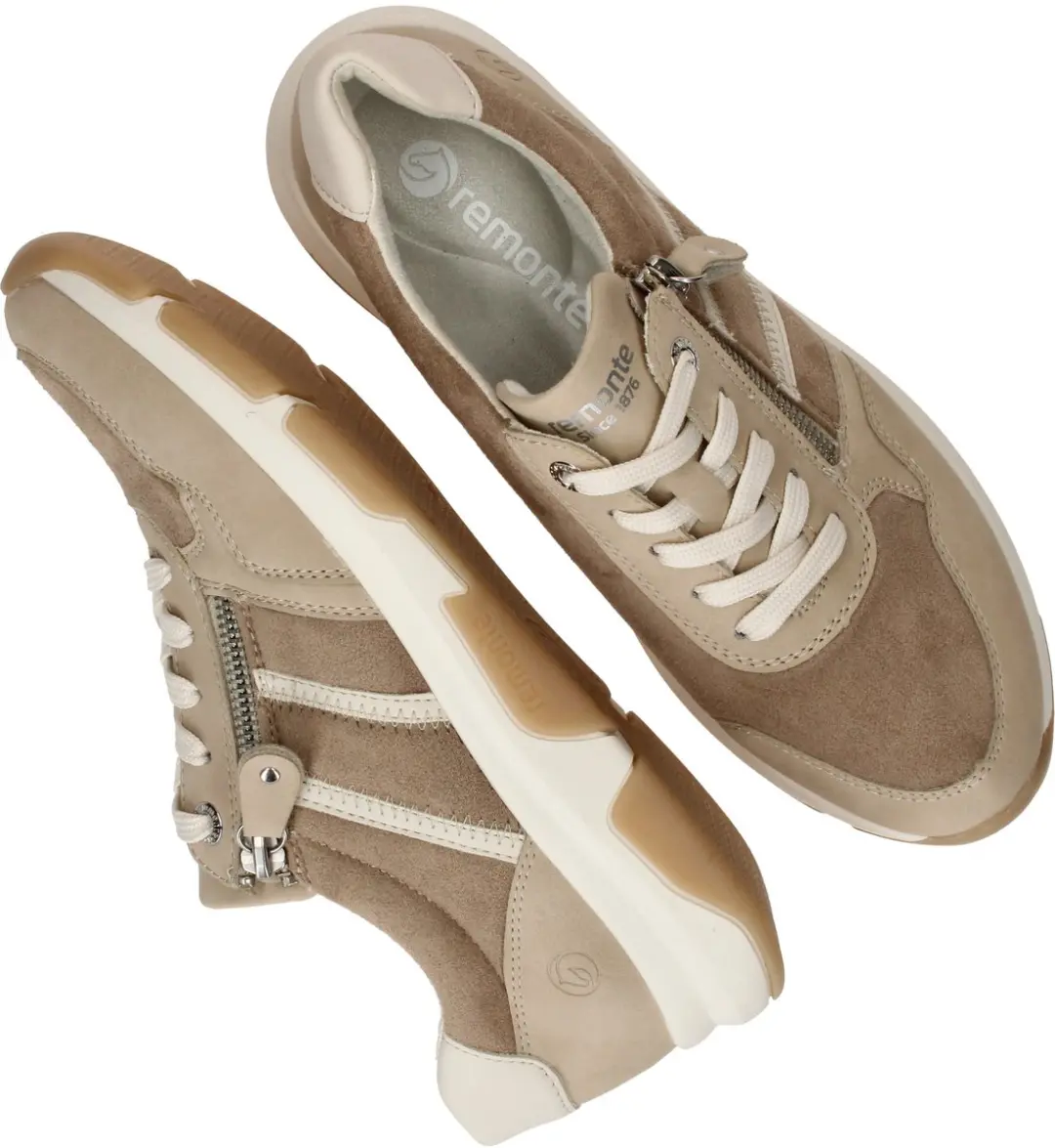 Remonte Veterschoenen Laag Veterschoenen Laag - beige - Maat 40 - afbeelding 5 van 6