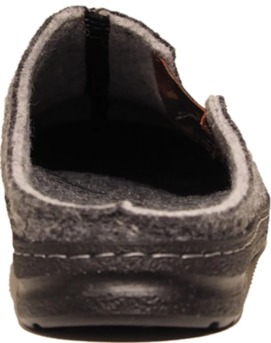 Rohde Heren Pantoffel 7142-84 - Grijs - Maat 46