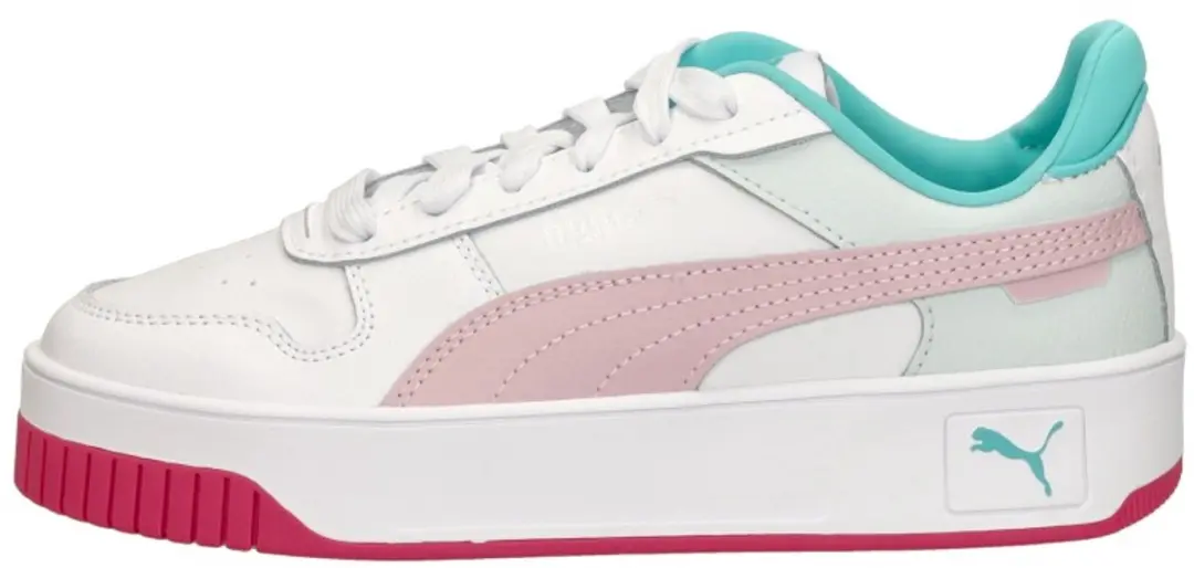 Puma Carina Street Sneakers wit Leer - Dames - afbeelding 2 van 6