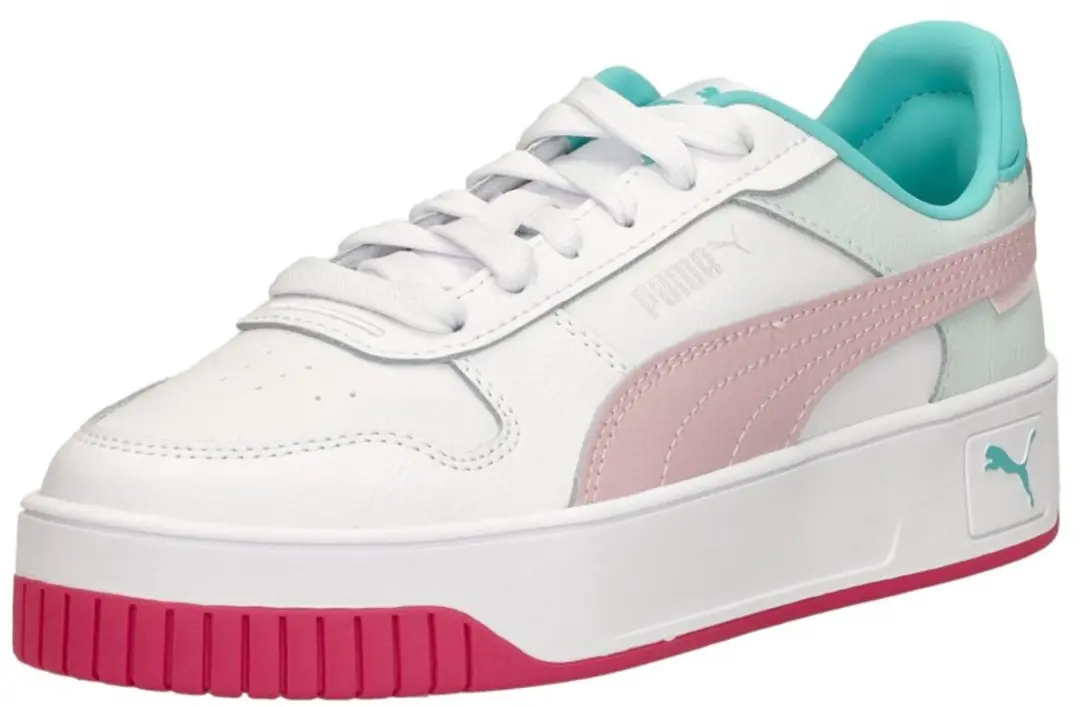 Puma Carina Street Sneakers wit Leer - Dames - afbeelding 5 van 6