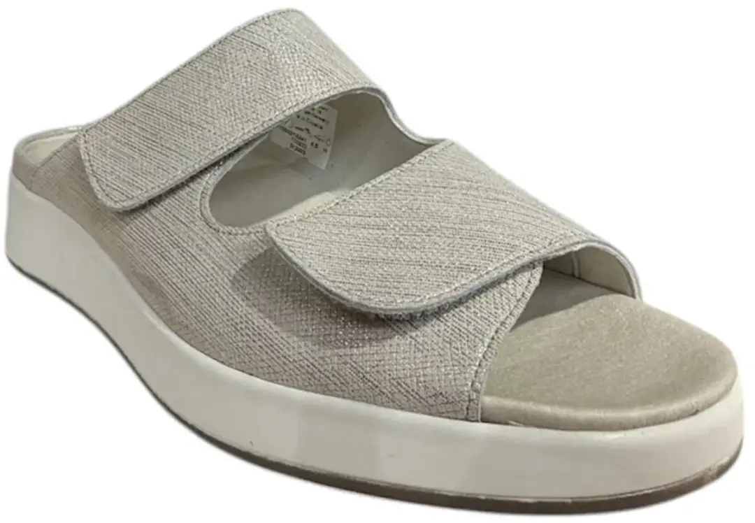 Solidus Hannah slipper wit H (Maat