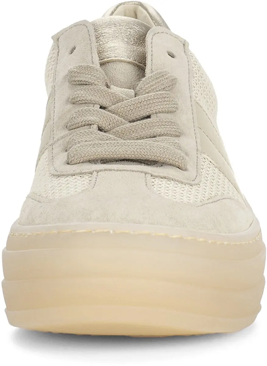 Gabor 83.350.12 Dames Sneakers - 38.5 - Beige/Combi