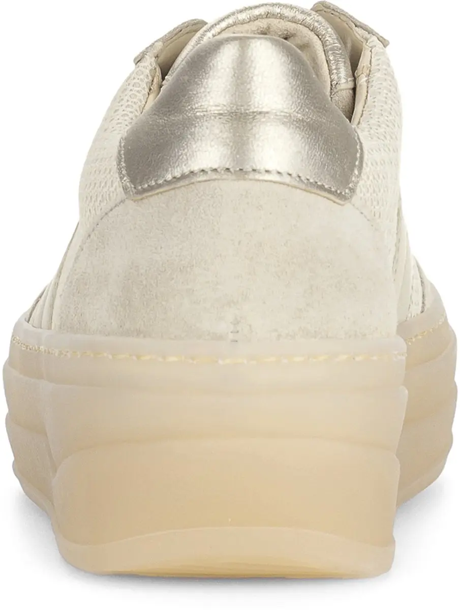 Gabor 83.350.12 Dames Sneakers - 38.5 - Beige/Combi