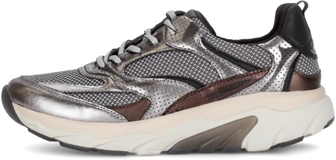 Gabor Rollingsoft Sneakers 76.936.28 - Dames 36 - Zilver