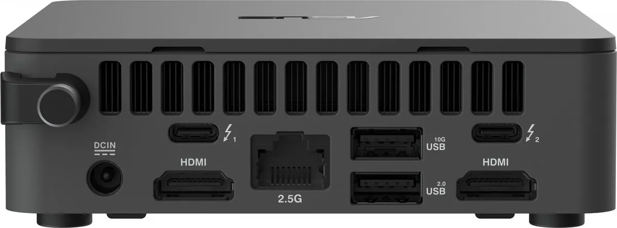 ASUS NUC 13 Pro RNUC13ANKI700002I Barebone Mini-PC - i7 1360P - Zwart