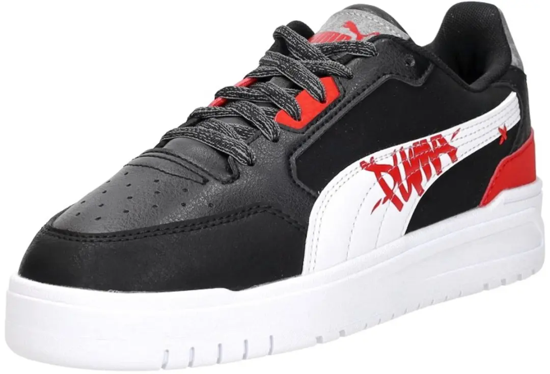 Puma Shuffle Downtown Lo Mid 90s Jr Sneakers - Zwart - afbeelding 4 van 6